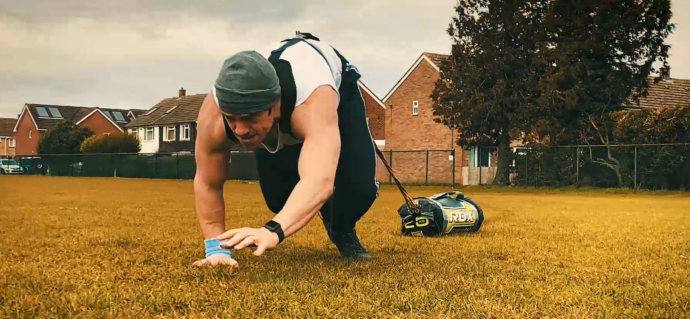 Crawling Sandbag Drag