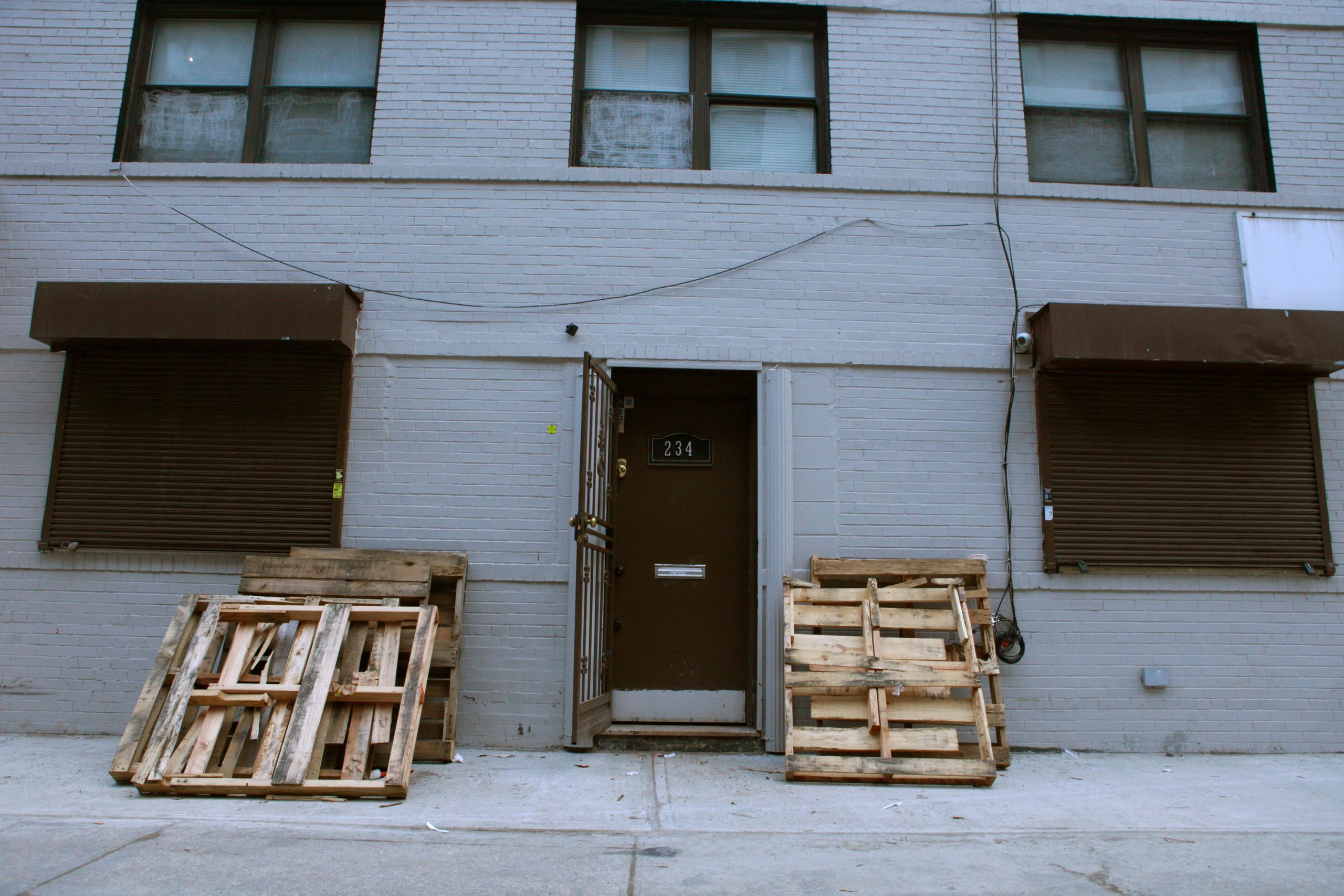 The commercial space in Brooklyn used to process tobacco sold in area smoke shops. Feb. 28, 2024.