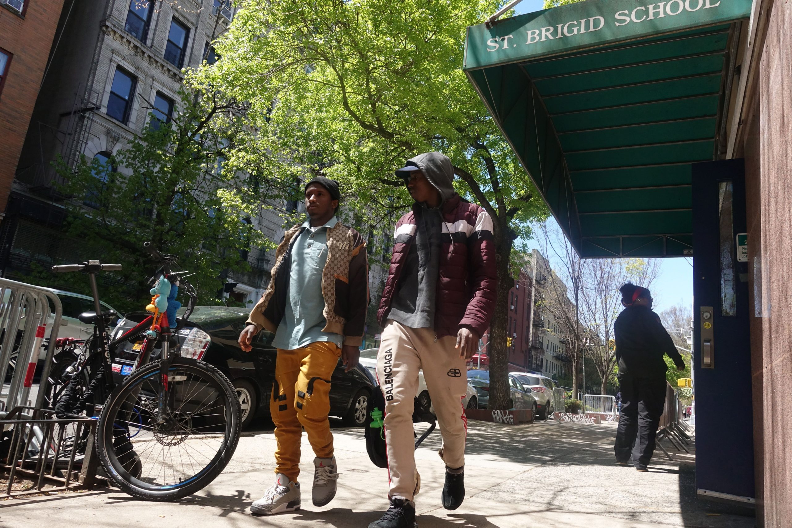 The St. Brigid shelter re-ticketing site in the East Village has seen decreased lines since new rules have made it difficult for single men to extend their stay.