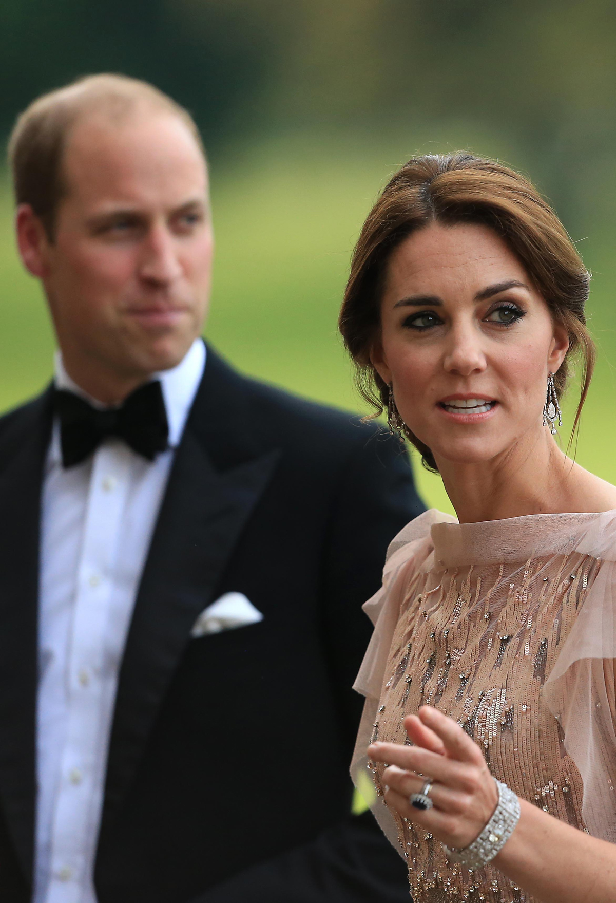 The Duke and Duchess of Cambridge attend a gala dinner in support of East Anglia's Children's Hospices at Houghton Hall on June 22, 2016 (Stephen Pond/Getty Images)