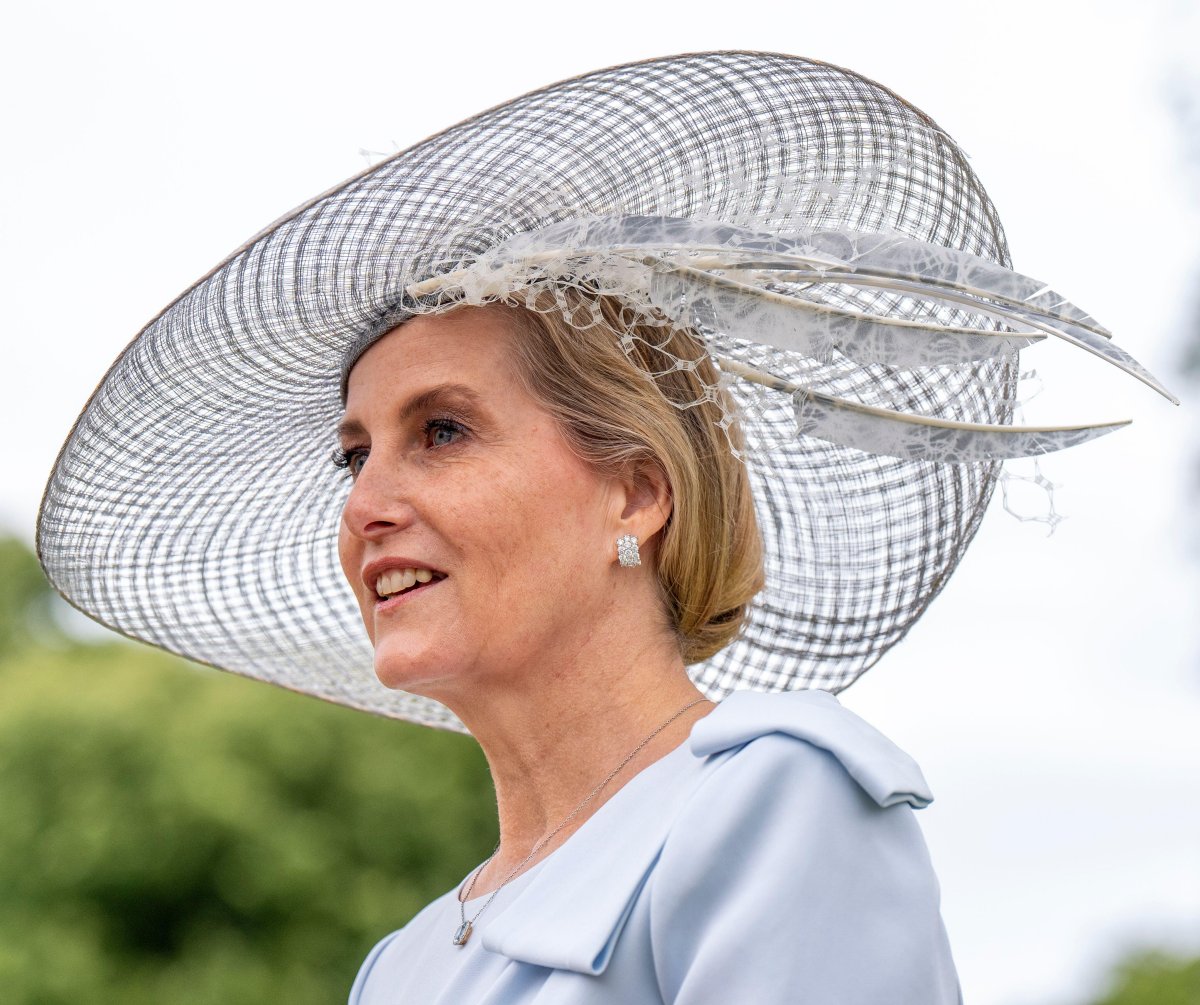 The Duchess of Edinburgh attends the Sovereign's Garden Party held at the Palace of Holyroodhouse in Edinburgh on July 2, 2024 (Jane Barlow/PA Images/Alamy)