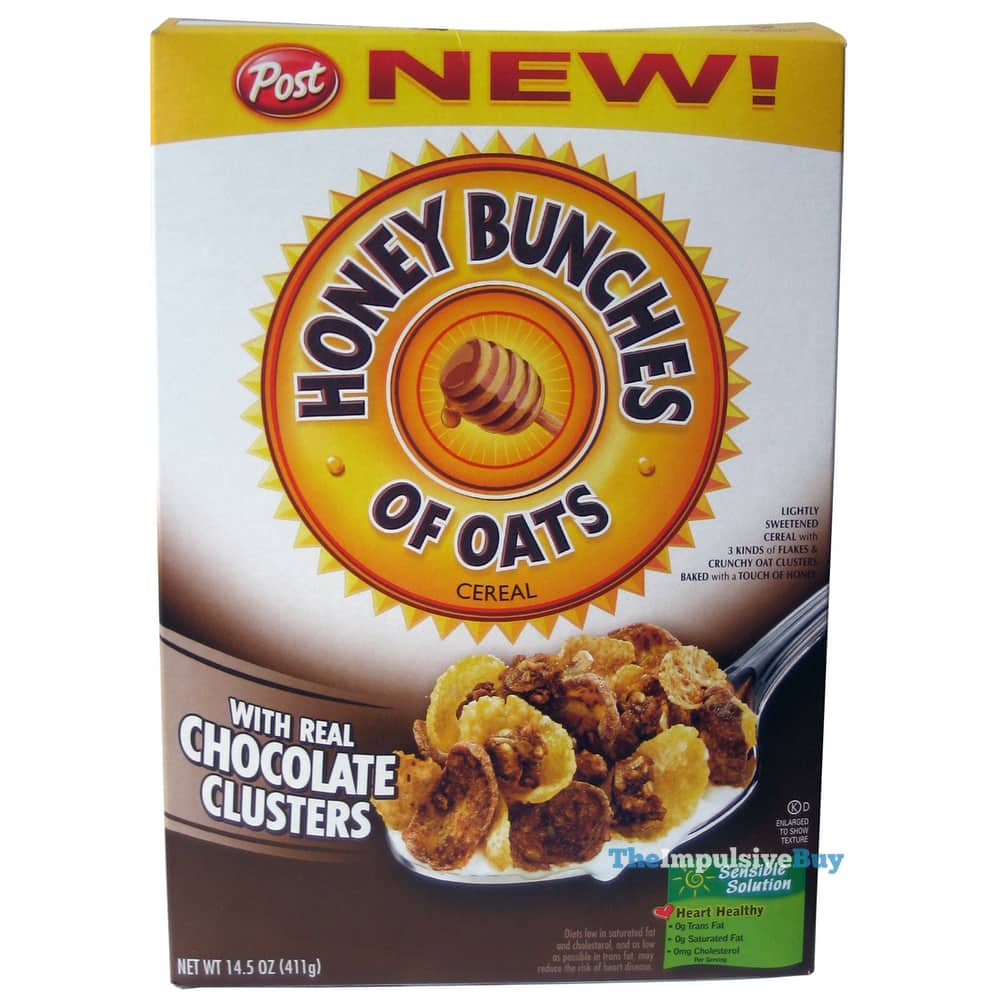 Review Honey Bunches Of Oats With Real Chocolate Clusters The Impulsive Buy