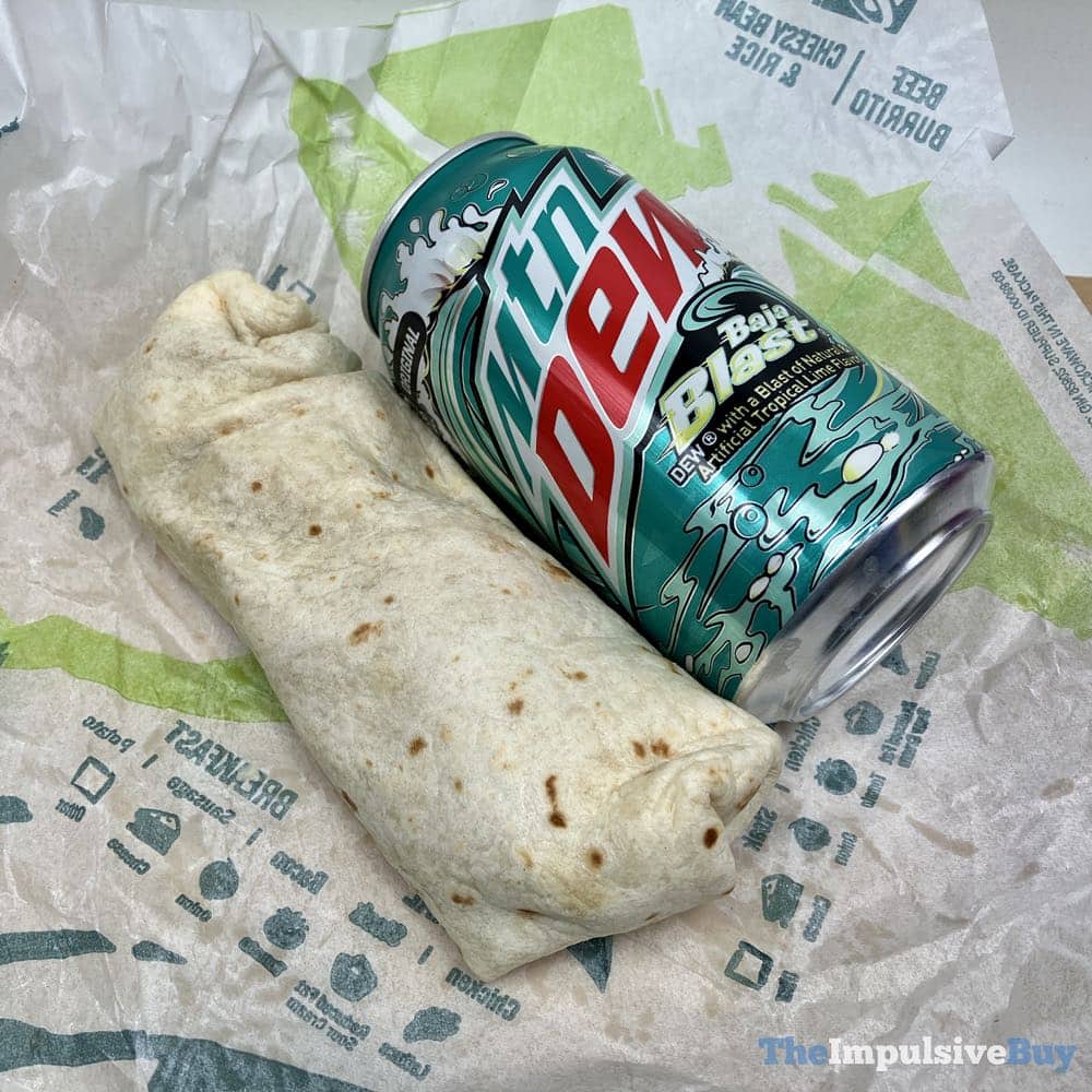 Review Taco Bell Cheesy Double Beef Burrito 2022 The Impulsive Buy
