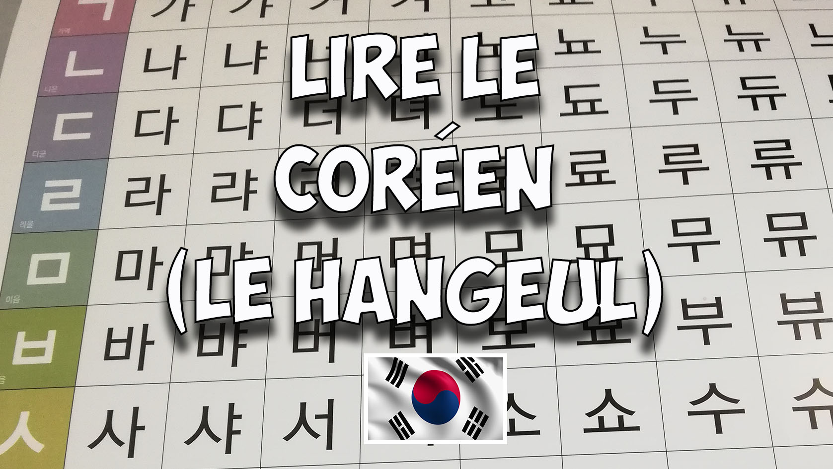 L Alphabet Coreen Le Hangeul The Korean Dream Blog Coree Du Sud La Coree Comme Si Vous Y Viviez