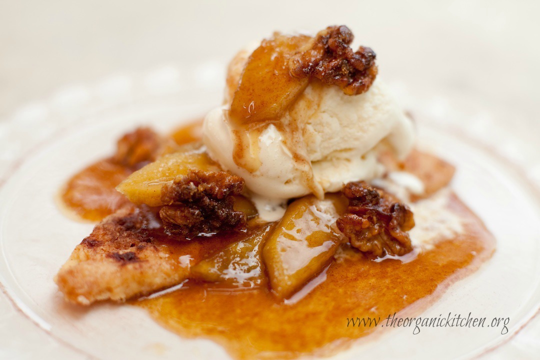 15 Minute Apple Pie A La Mode The Organic Kitchen Blog And Tutorials