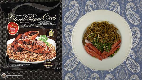 Top Ten Instant Noodles Prima Taste Singapore Black Pepper Crab Flavoured La Mian - Singapore
