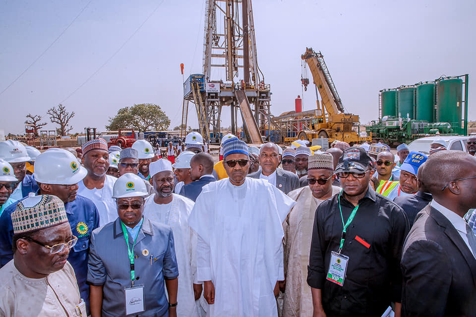Achievement Drought Buhari Commissions Crude Oil Exploration In Bauchi The Trent