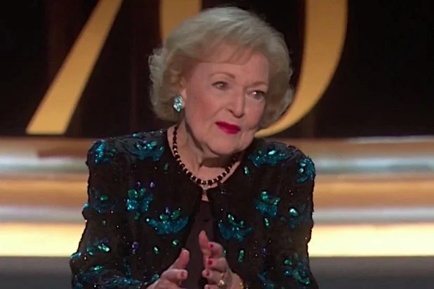 Watch Betty White’s Sweet Speech at the 2018 Emmys (Video)