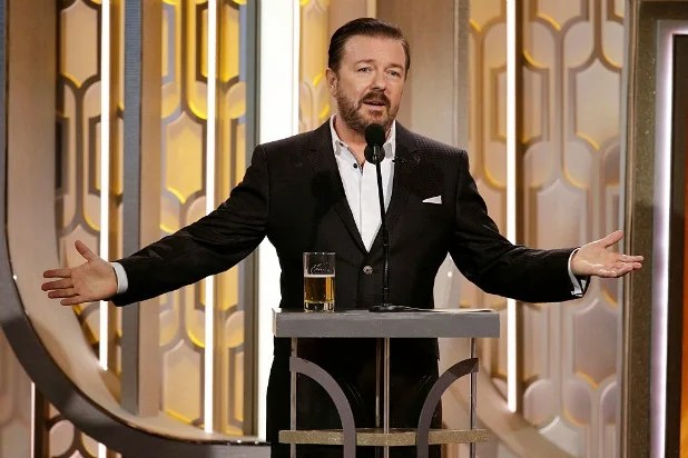 Golden Globes 2020 Host Ricky Gervais’ 17 Meanest Jokes, From Jeffrey Epstein to Judi Dench