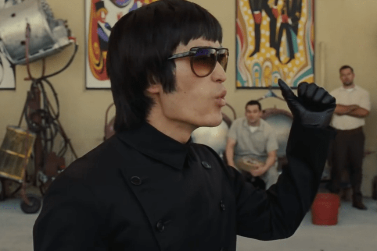 Quentin Tarantino Bruce Lee Mike Moh Once Upon a Time in Hollywood Tarantino