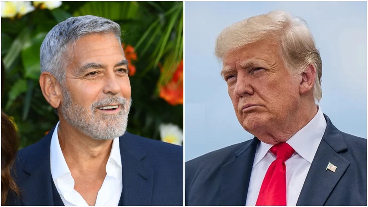 George Clooney donald trump