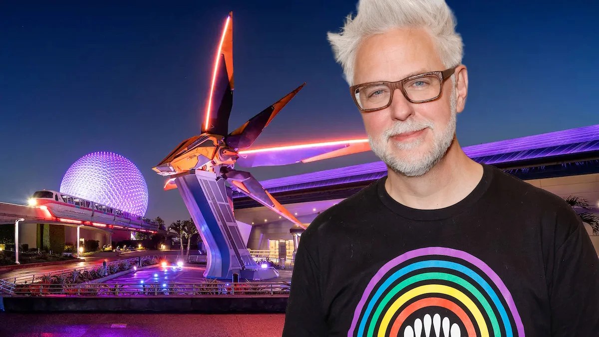 james gunn guardians of the galaxy cosmic rewind ride