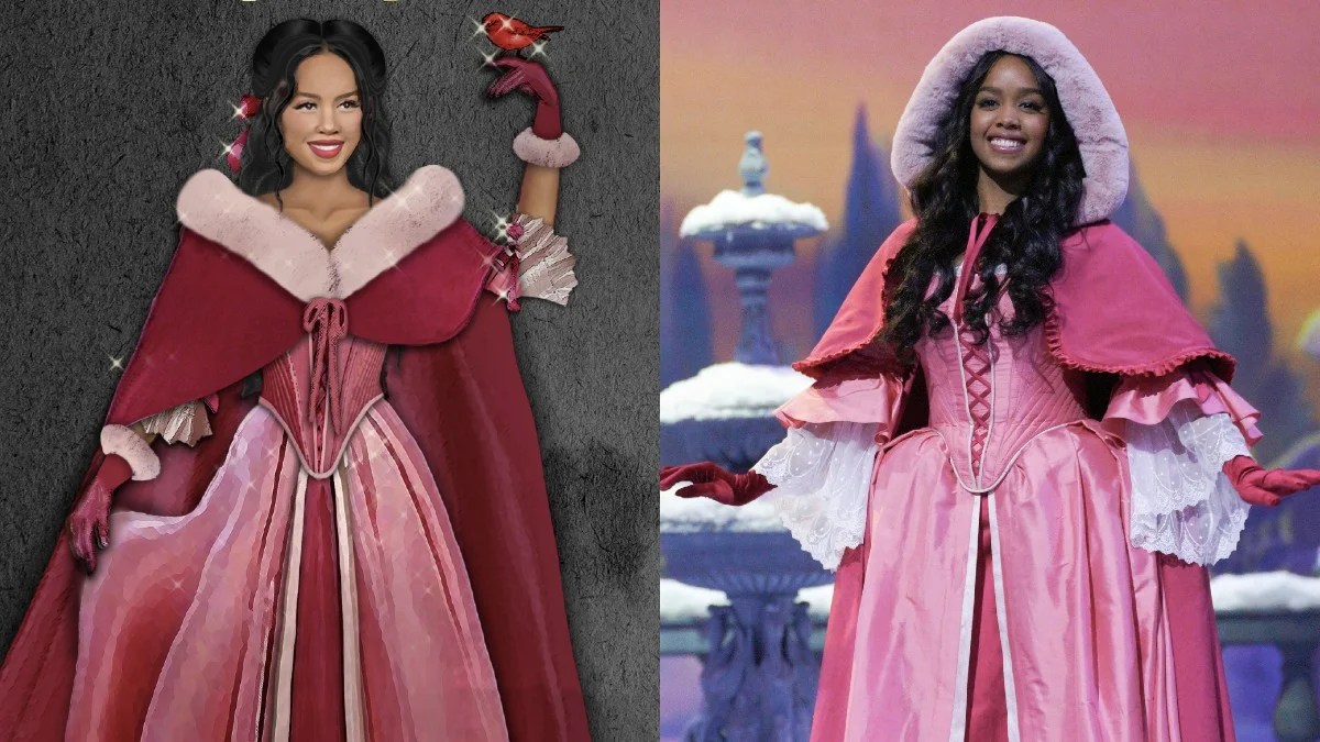 H.E.R. as Belle in ABC's "Beauty and the Beast" / Marina Toybina / Christopher Willard