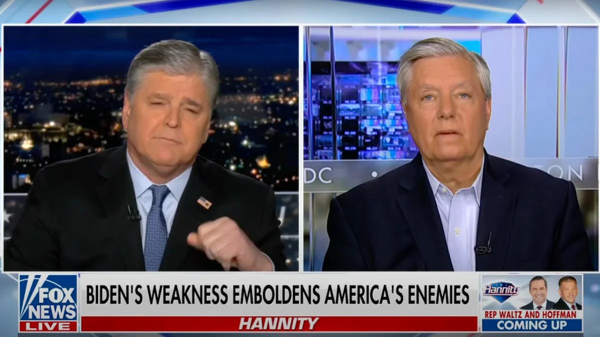 Lindsey Graham Goes Ballistic on Biden’s Russian Policy: ‘Rodney Dangerfield of World Leaders – Nobody Respects You!’ (Video)