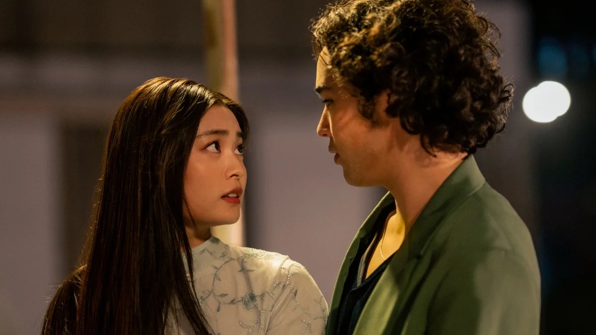 Ashley Liao and Nico Hiraga in "Love in Taipei" (Paramount)