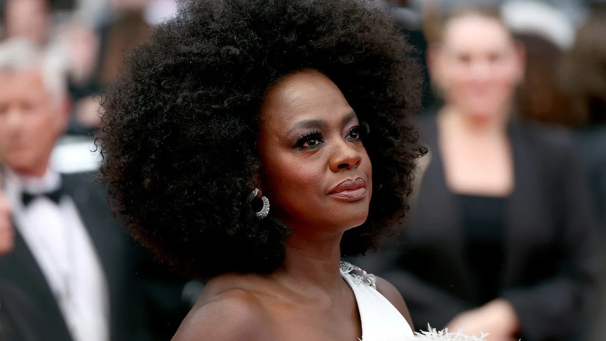 Viola Davis attends the "Monster" red carpet during the 76th annual Cannes film festival