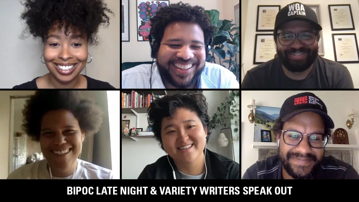 BIPOC Late night TV writers panel