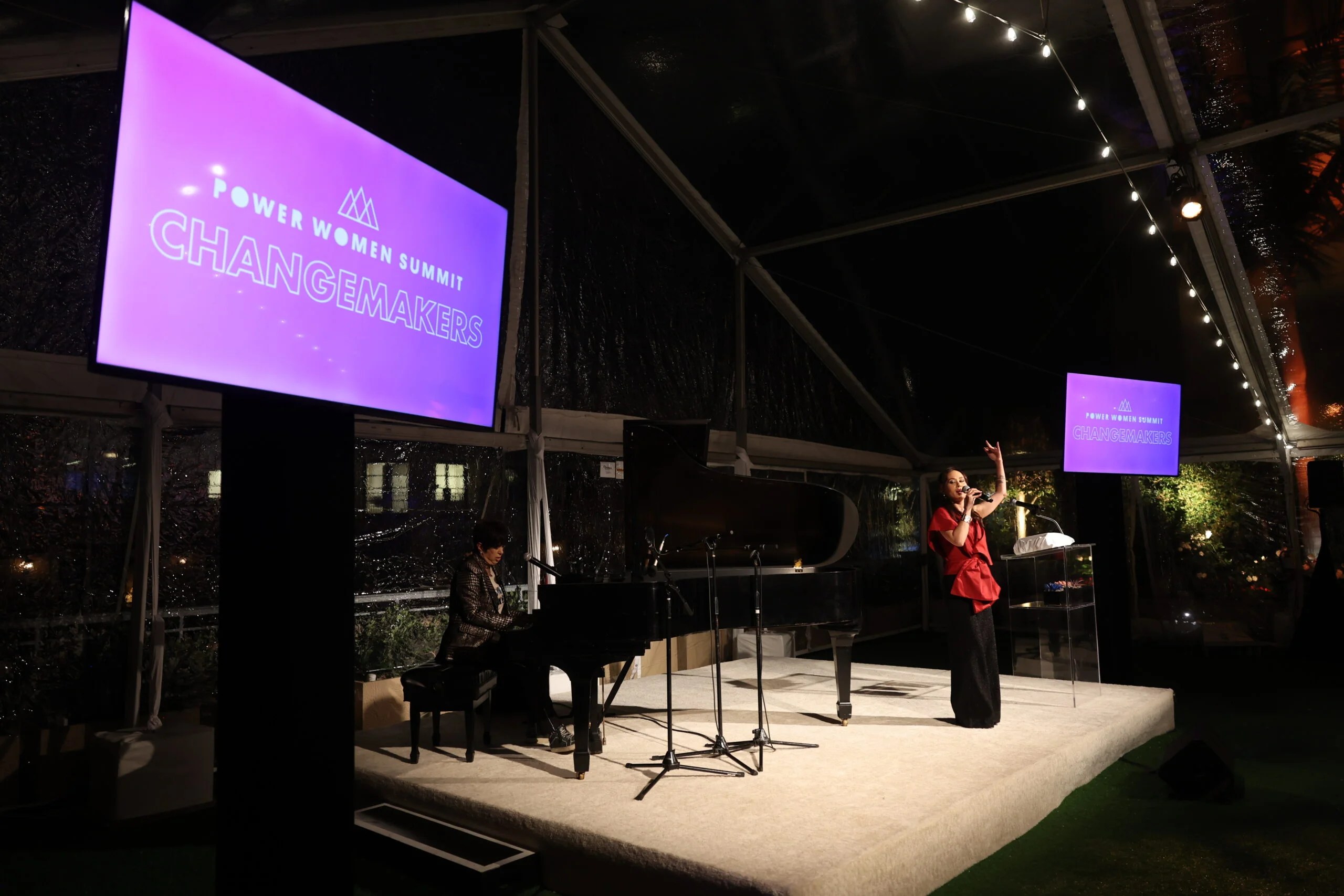 Diane Warren and Shayna Zaid, Changemakers Dinner 2023