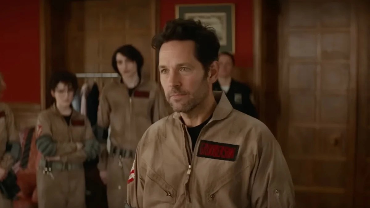 Paul Rudd in "Ghostbusters: Frozen Empire" (Sony)