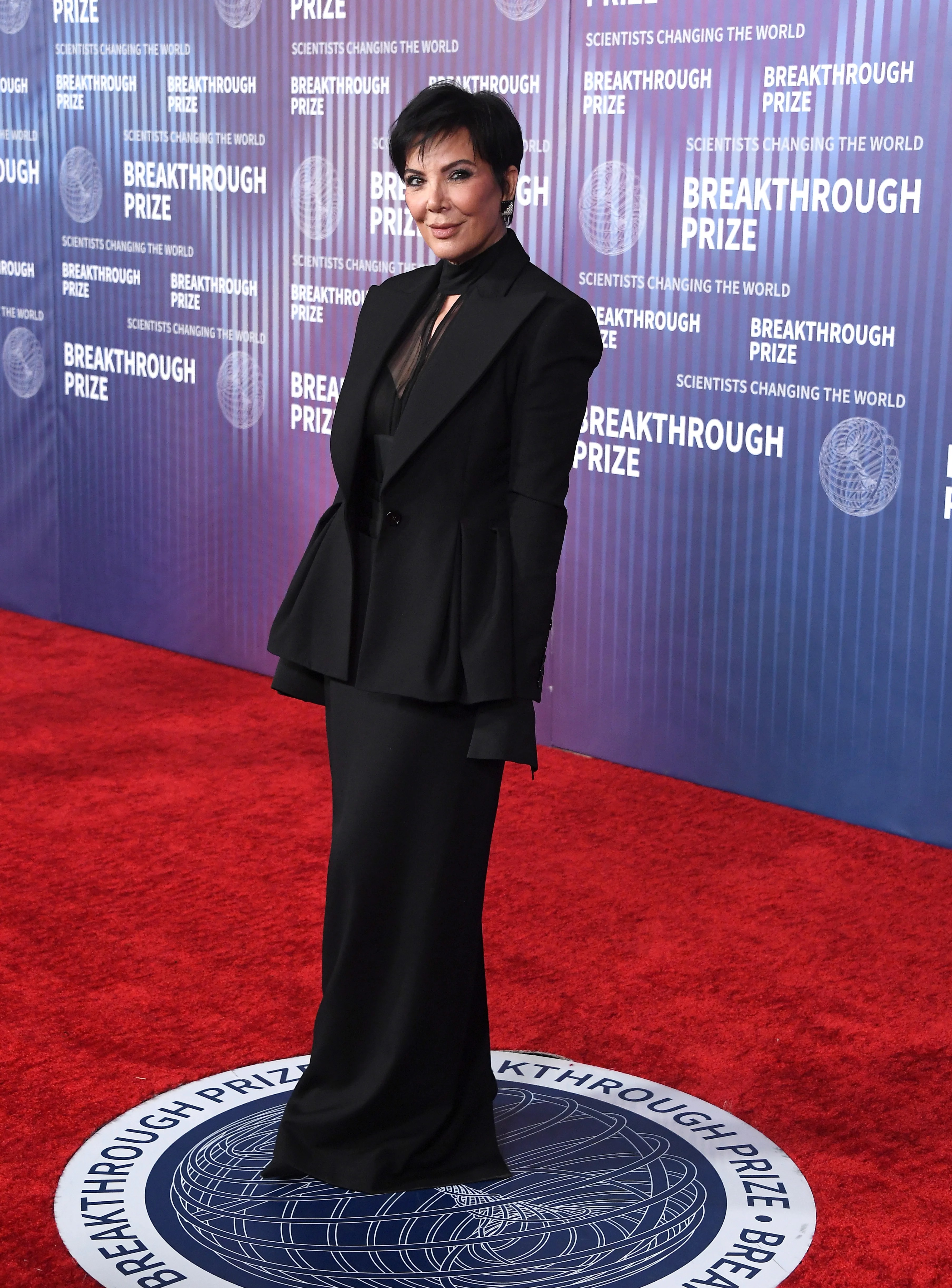 LOS ANGELES, CALIFORNIA - APRIL 13: Kris Jenner arrives at the 10th Annual Breakthrough Prize Ceremony at Academy Museum of Motion Pictures on April 13, 2024 in Los Angeles, California.