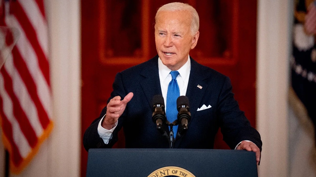 Biden Assures Democrats He’s Staying in the Race: ‘I Am Not Going Anywhere’