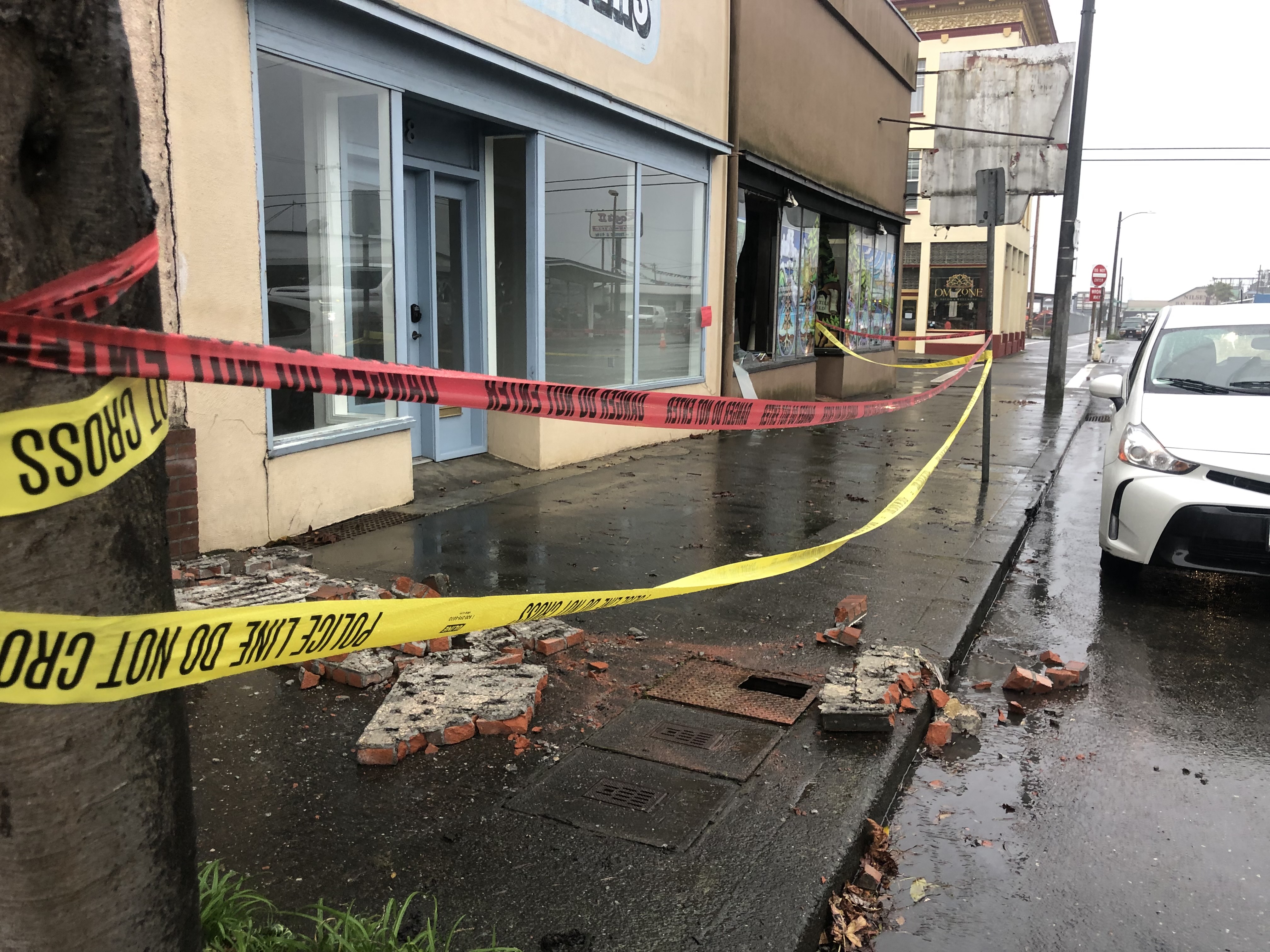 Earthquake damage