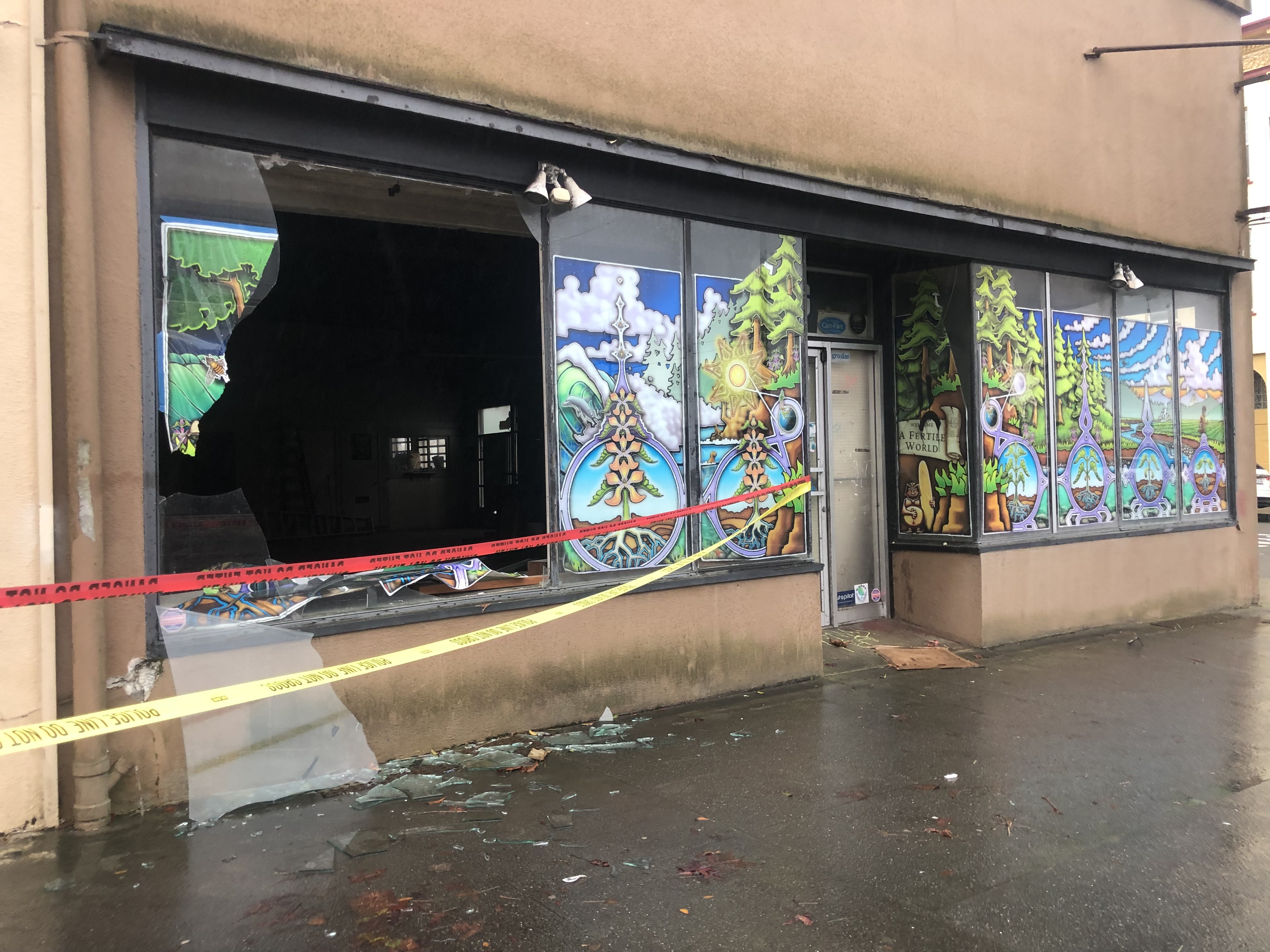 Earthquake damage