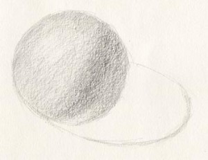 Beginning Shading Exercise Shade A Ball Carol S Drawing Blog