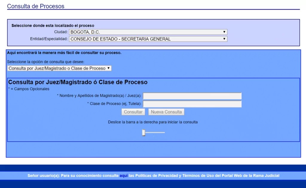 Consulta De Procesos Judiciales Tyba En Linea Guia De Consulta