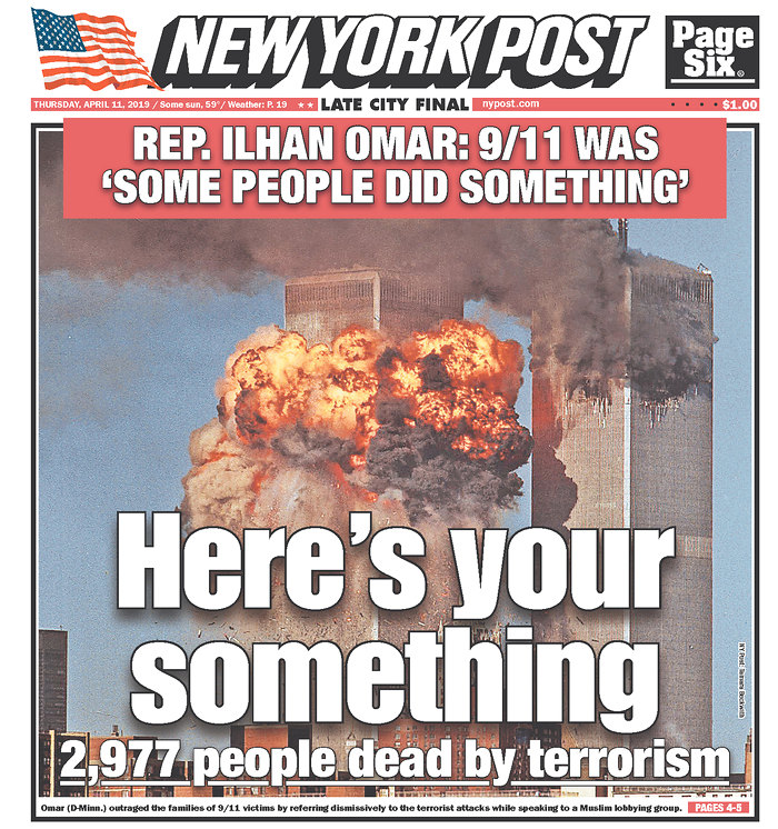 N Y Post Sets Off Controversy After Using Front Page To Criticize Ilhan Omar Twin Cities
