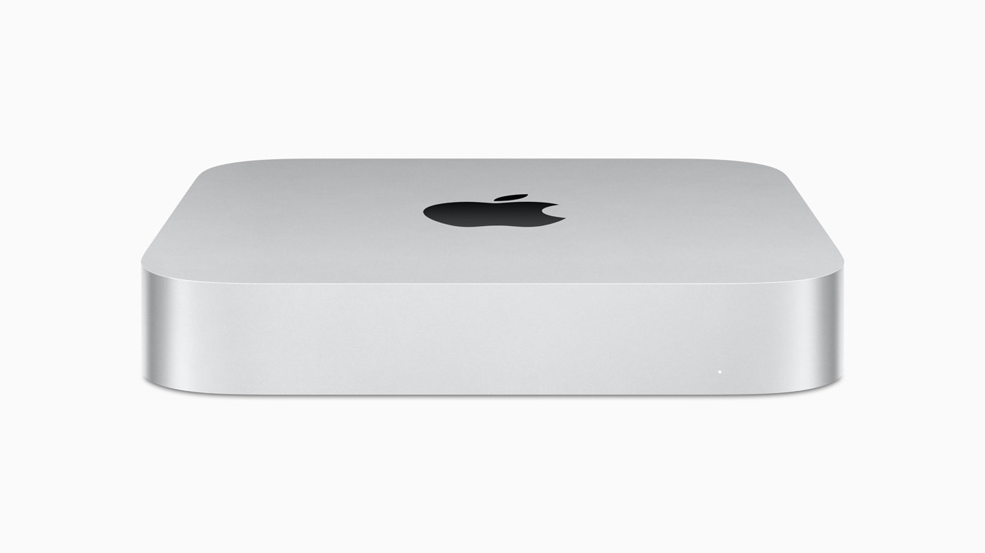 A white box with an Apple logo on top