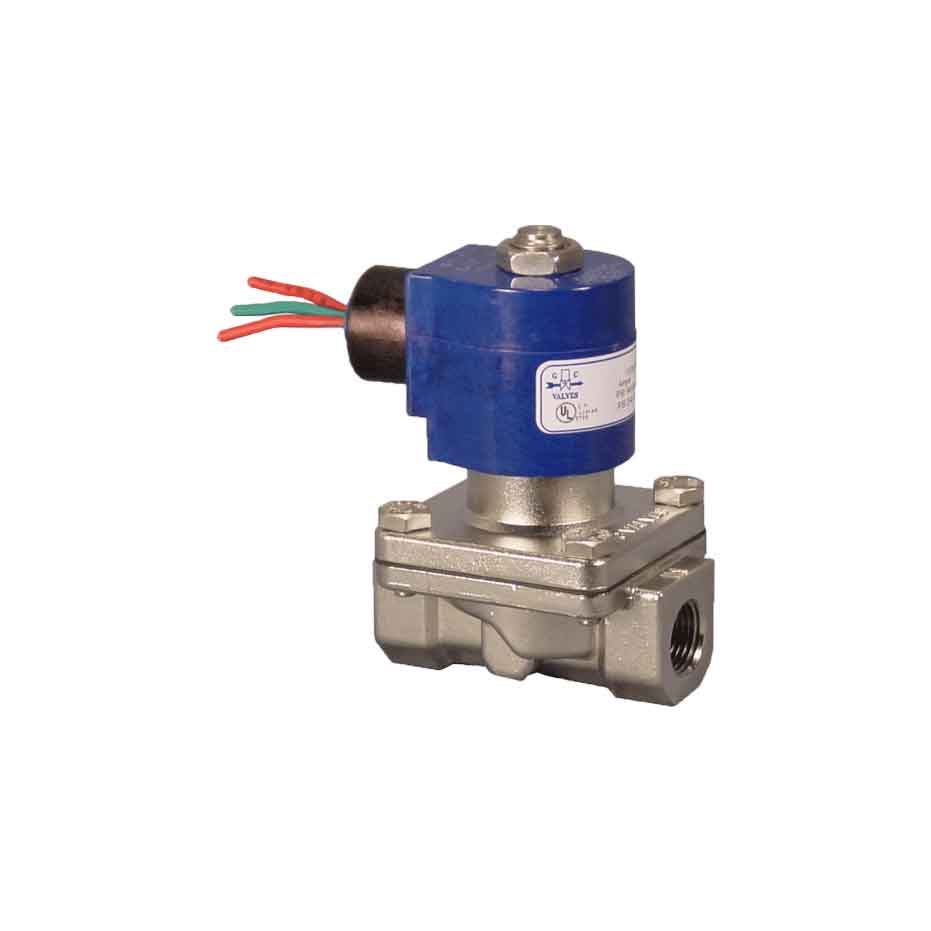 Gc Valves S201gf02e7dg4 Solenoid Valve 2 Way Normally Closed 12″ Npt St St Unlimited 5842