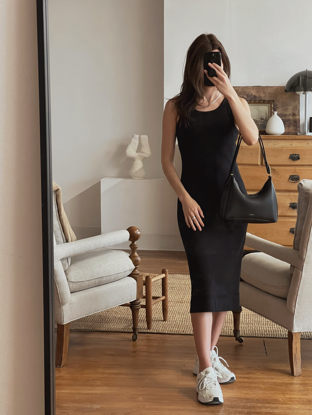 This Everlane dress is perfect and I
