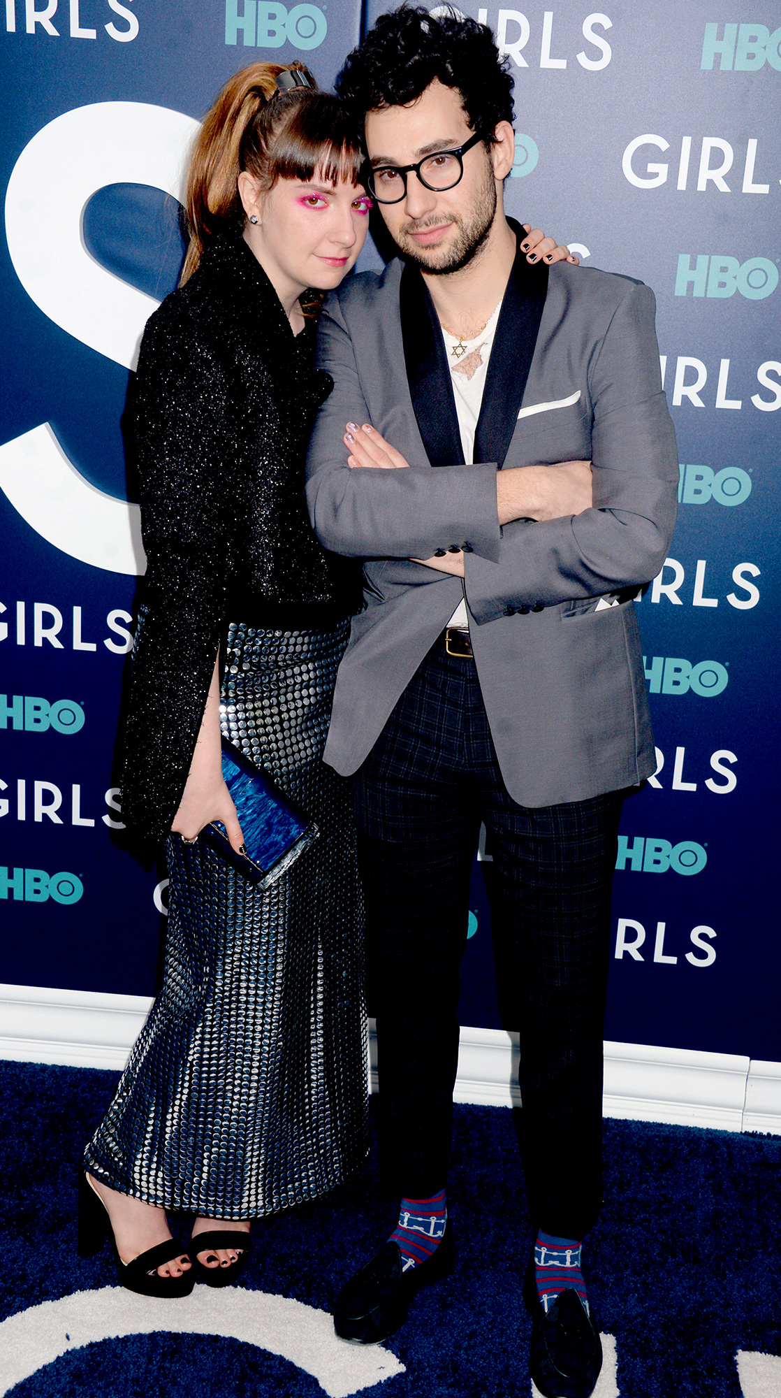 Lena Dunham Posts Cuddly Pic With Ex Jack Antonoff