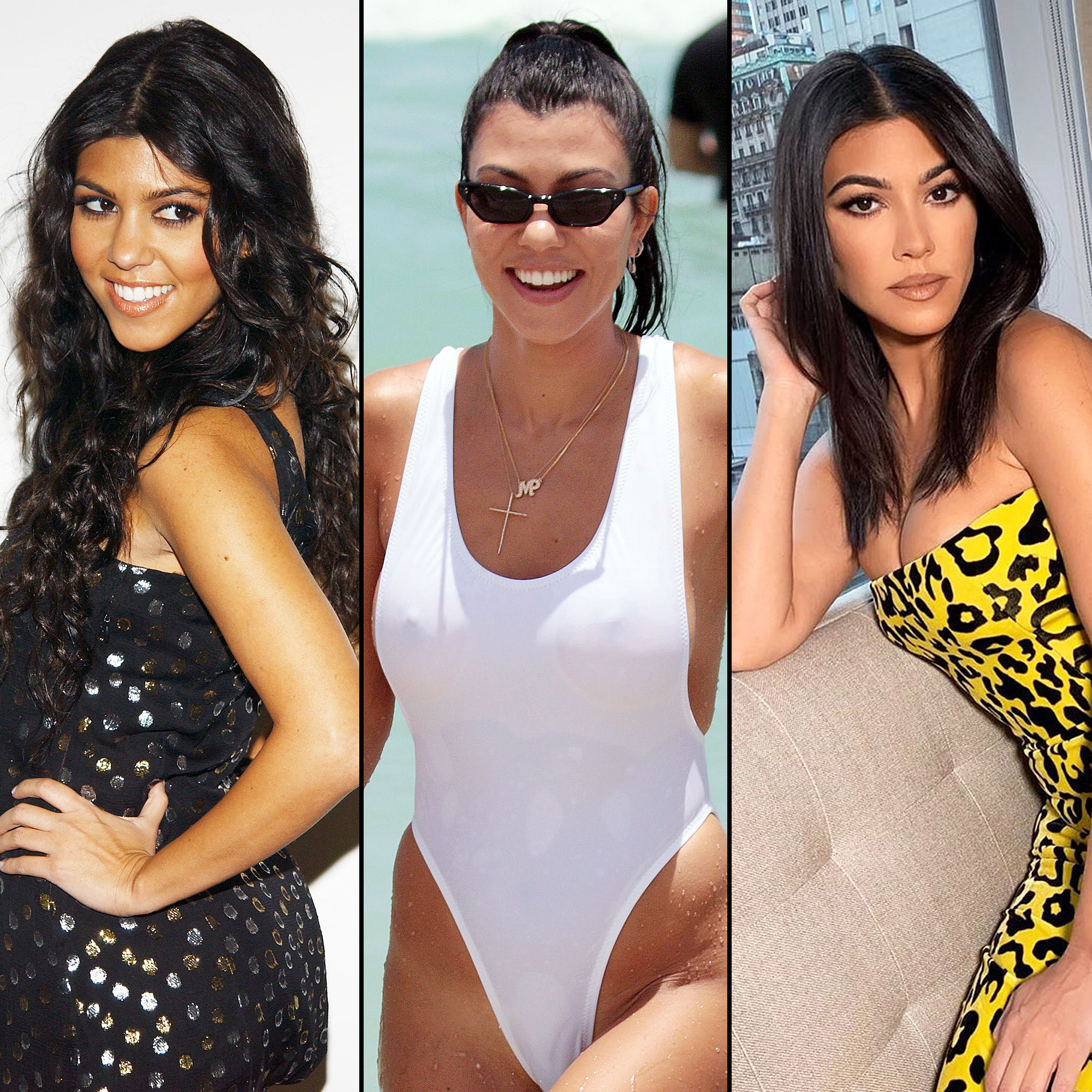 Kourtney Kardashian S Body Evolution Through The Years