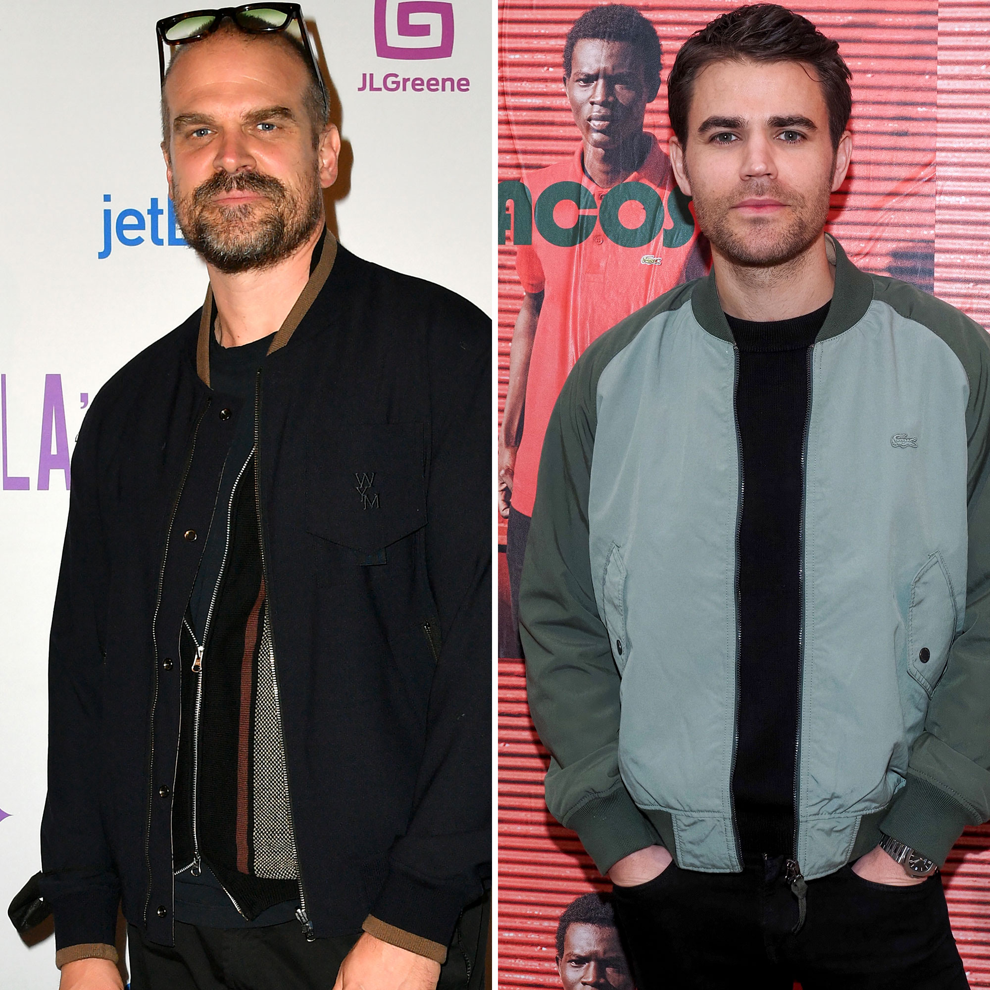 David Harbour Paul Wesley Questioned Stranger Things Promotion