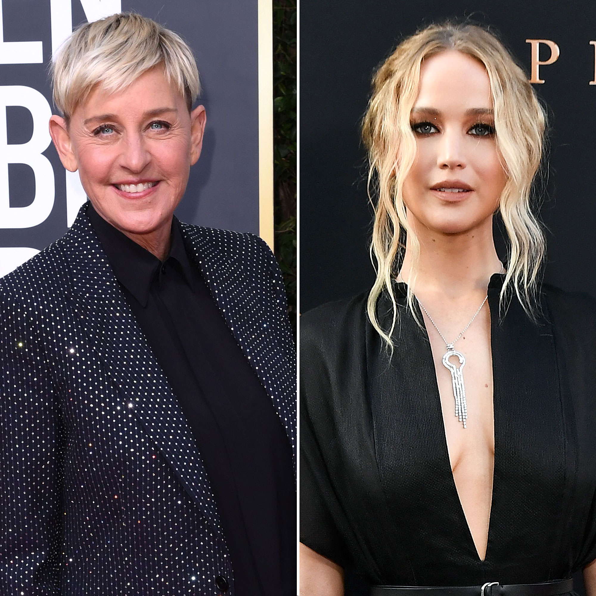 Ellen Degeneres Seemingly Reveals Jennifer Lawrence Had A Son