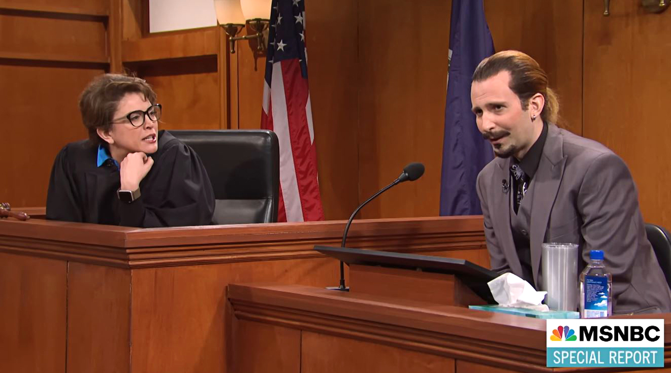Snl Parodies Amber Heard Johnny Depp S Fun Trial Video
