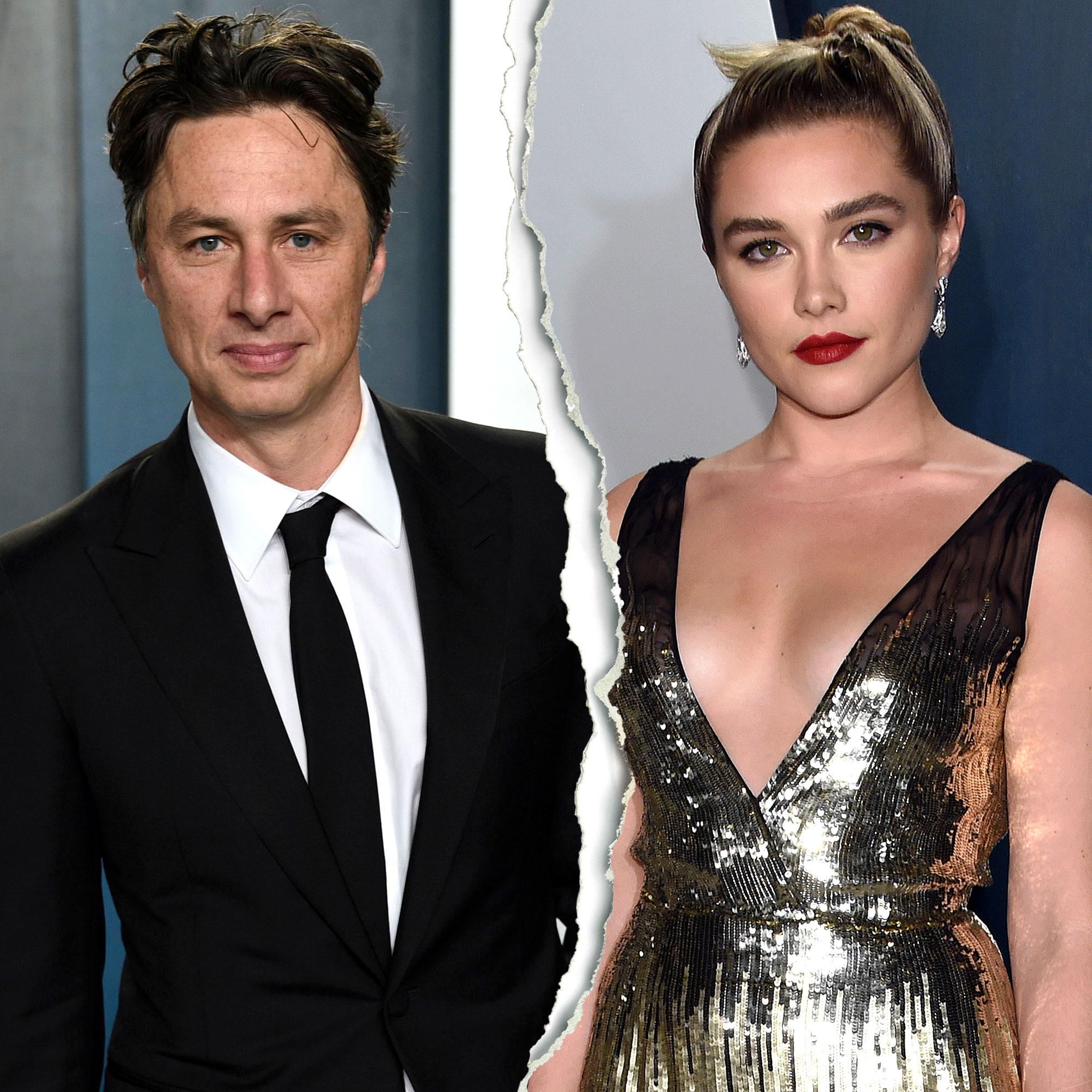 Florence Pugh Zach Braff Split After 3 Years Of Dating
