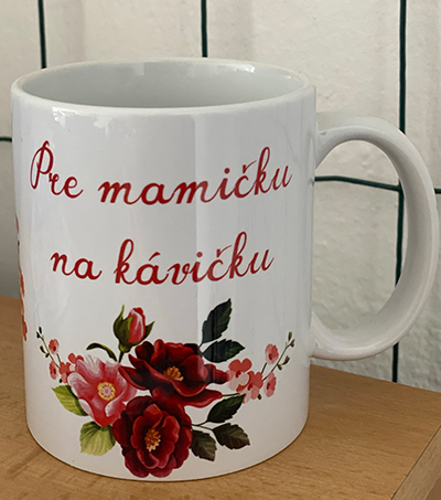 Hrncek pre mamicku na kavicku