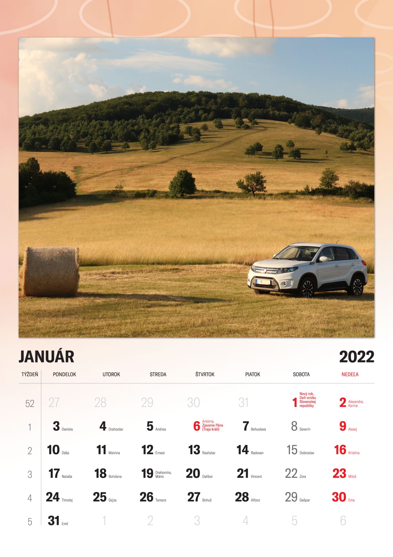 Fotokalendár nástenný 2022