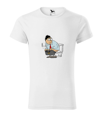 biele tricko s fotkou