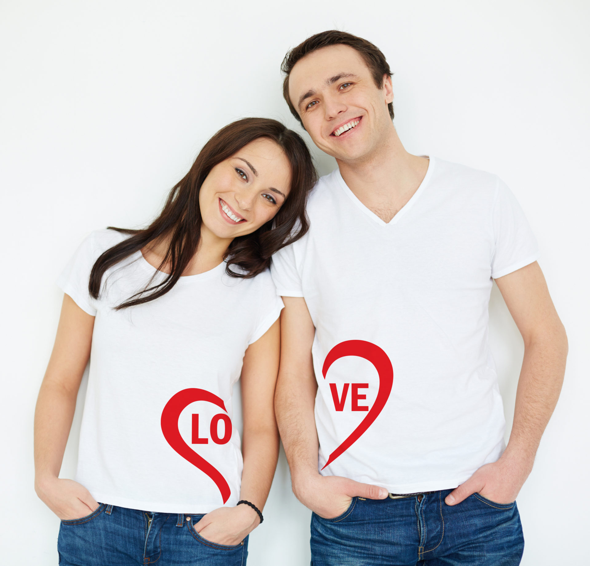 valentinske tricko pre dvojicu