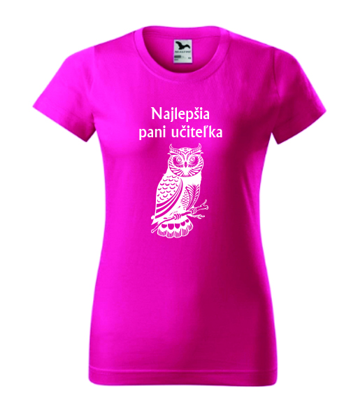tricko najlepsia pani ucitelka