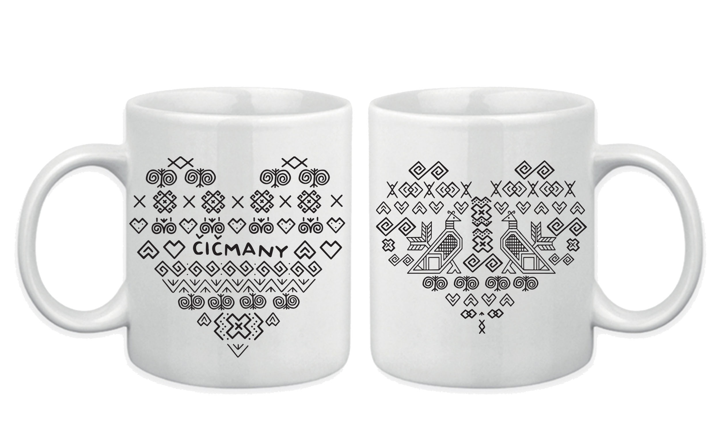 hrncek cicmany srdce vzor