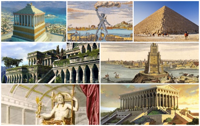Le 7 Meraviglie Del Mondo Antico Vincenzogalasso Eu