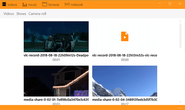 VLC Windows App