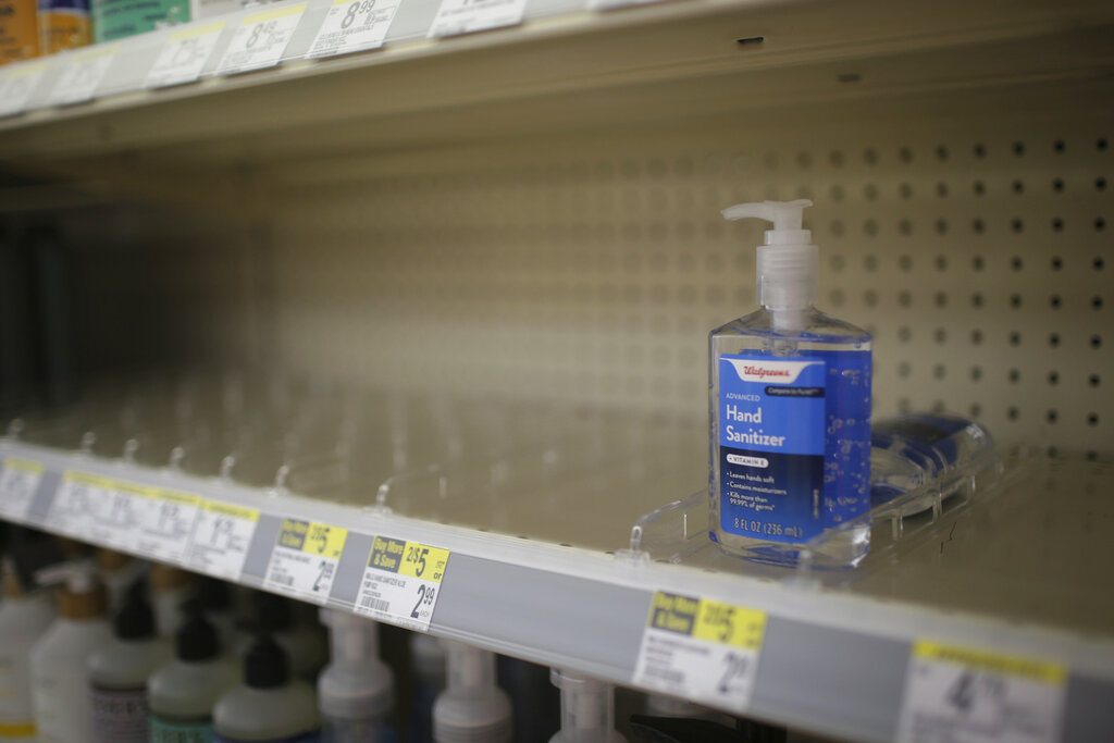 Looking For Hand Sanitizer Good Luck Finding It Wane