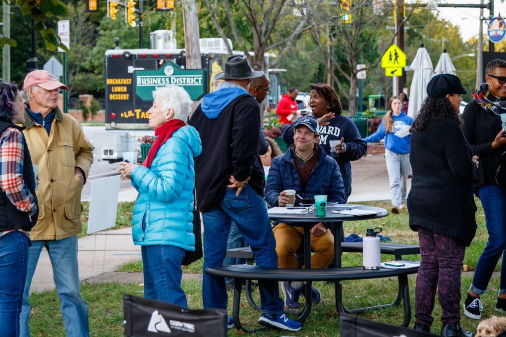 Wyoming Community In Action Spoken Word Event Draws Large Crowd On A Lovely Fall Evening