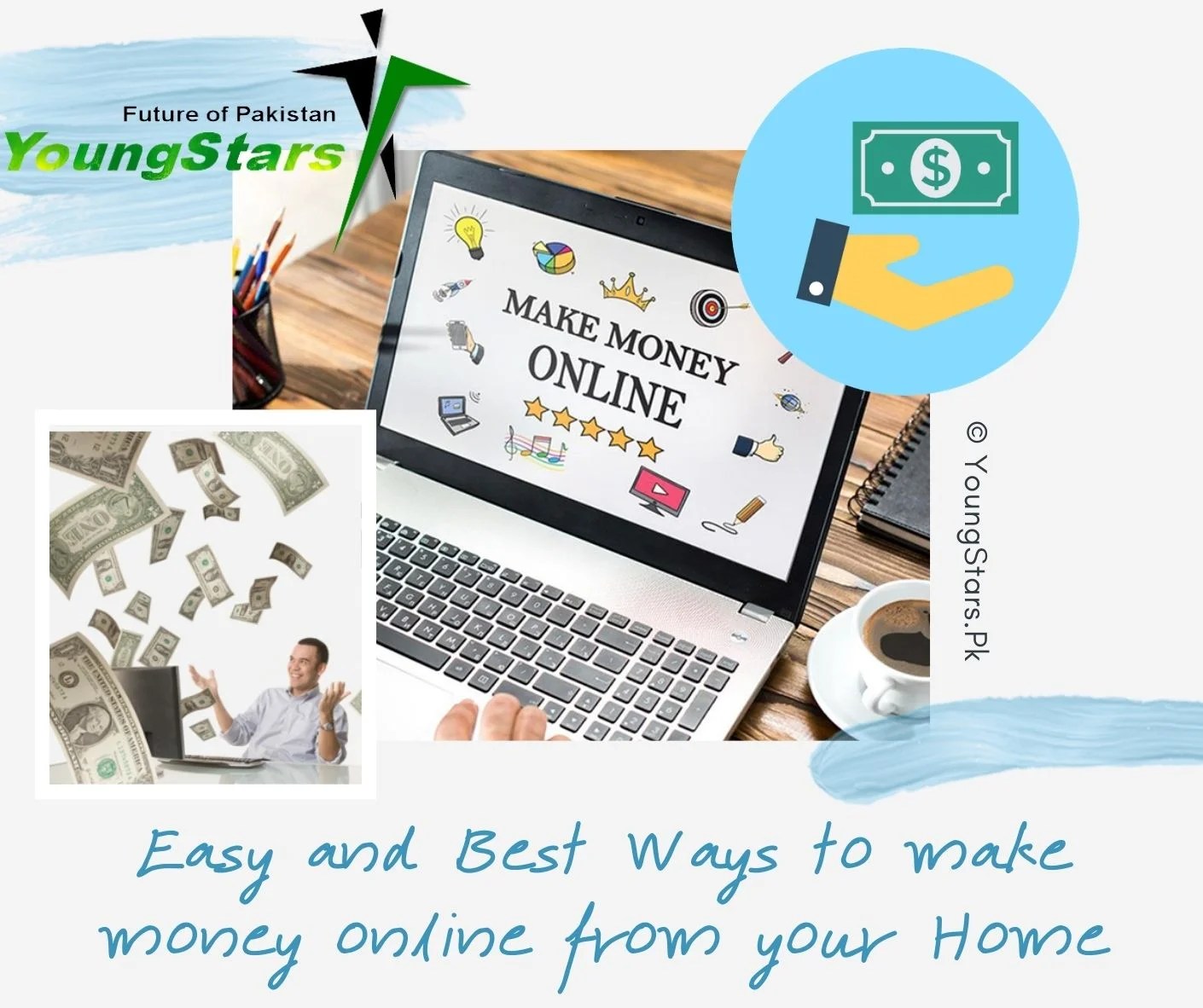 Top Real Easy Ways To Earn Money Online In Pakistan Youngstars Pk